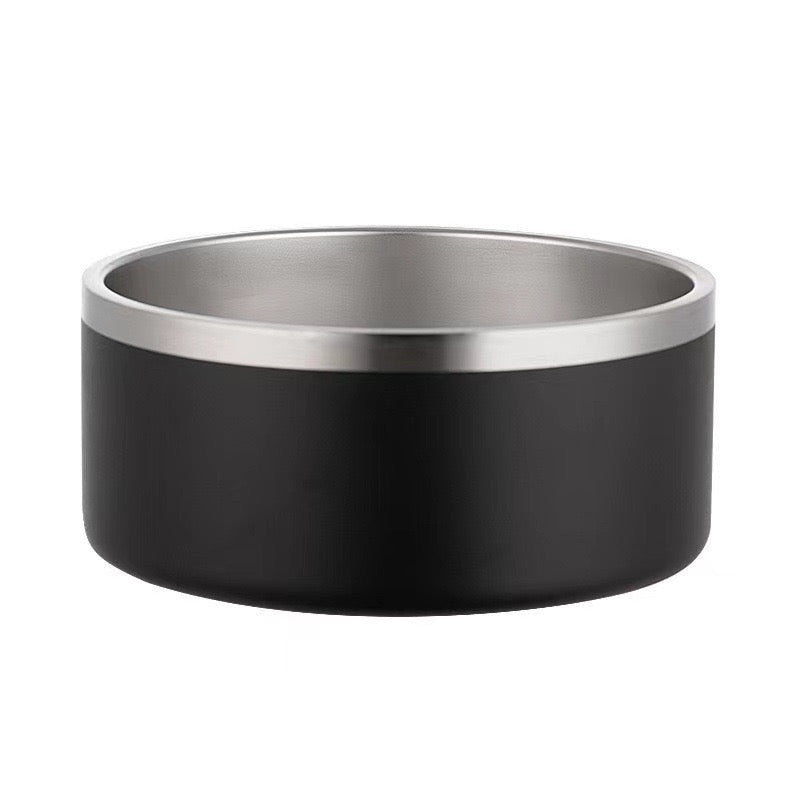Stainless dog bowl