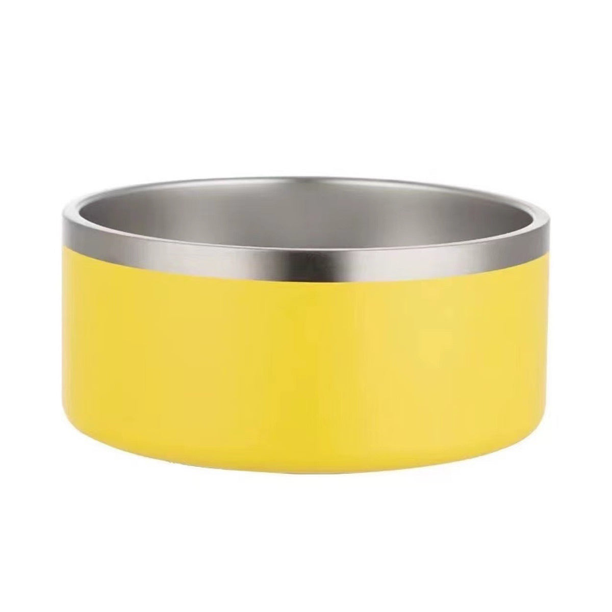 Stainless dog bowl