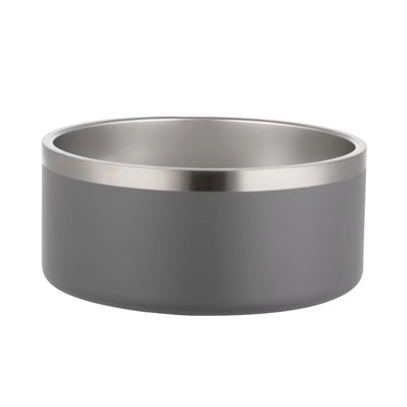 Stainless dog bowl