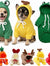 Cute Cartoon Fleece-Lined Dog Hoodie