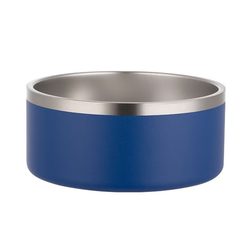 Stainless dog bowl