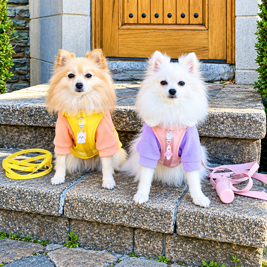 Waterproof & Durable 4-Piece Dog Harness & Leash Set