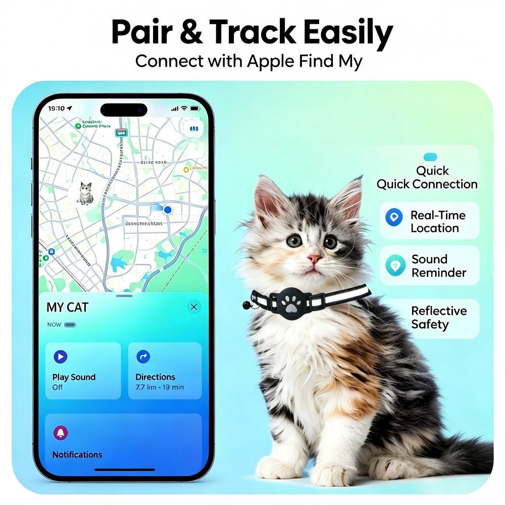 GPS tracking collar for pets