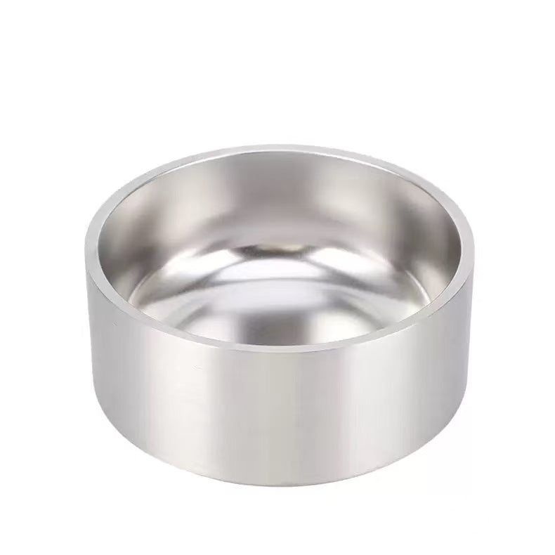 Stainless dog bowl