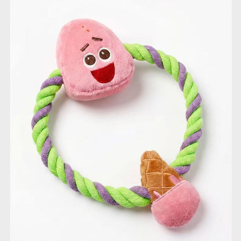 SpongeBob SquarePants Collaboration Rope Chew Toy